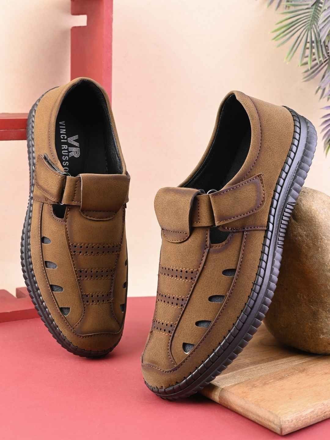 Vinci Russo Men Shoe-Style Sandals