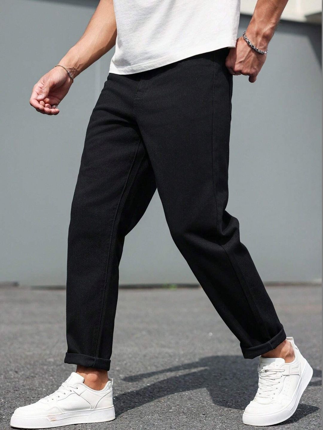 London Hills Men Pop Slim Fit Mid-Rise Acid Wash Stretchable Jeans-picture-13