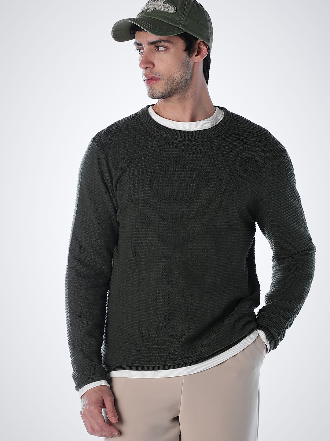 Jack & Jones Men Ribbed Pullover-picture-36