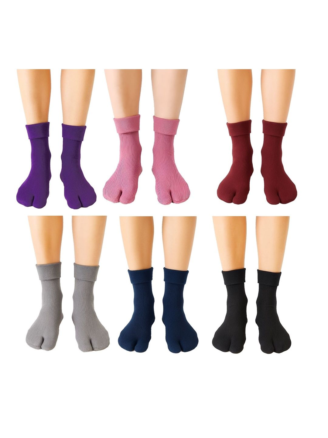 CREEKNEST...all that you want Unisex Pack of 6 Ankle Length Socks-picture-50
