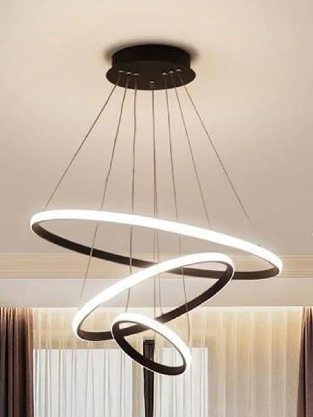 OJIT LIGHT DECORATION Black & Black Contemporary Ceiling Lamp-picture-21