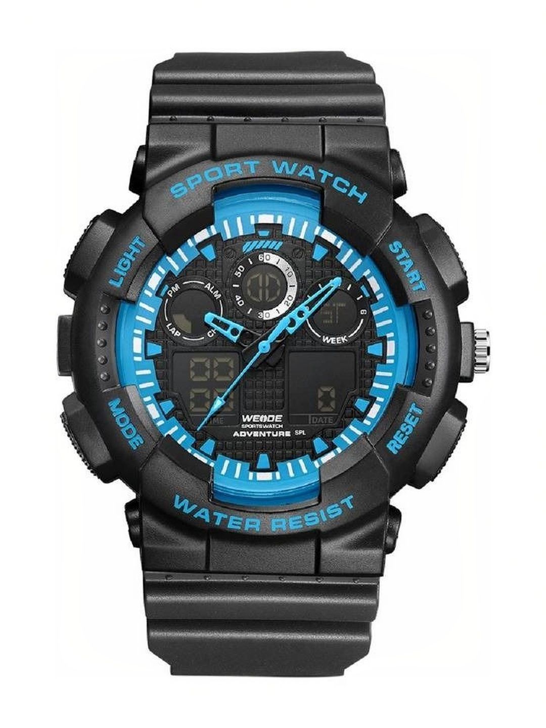 WEIDE Unisex Patterned Dial & Straps Analogue and Digital Stopwatch Watch WA8003-3C-picture-39