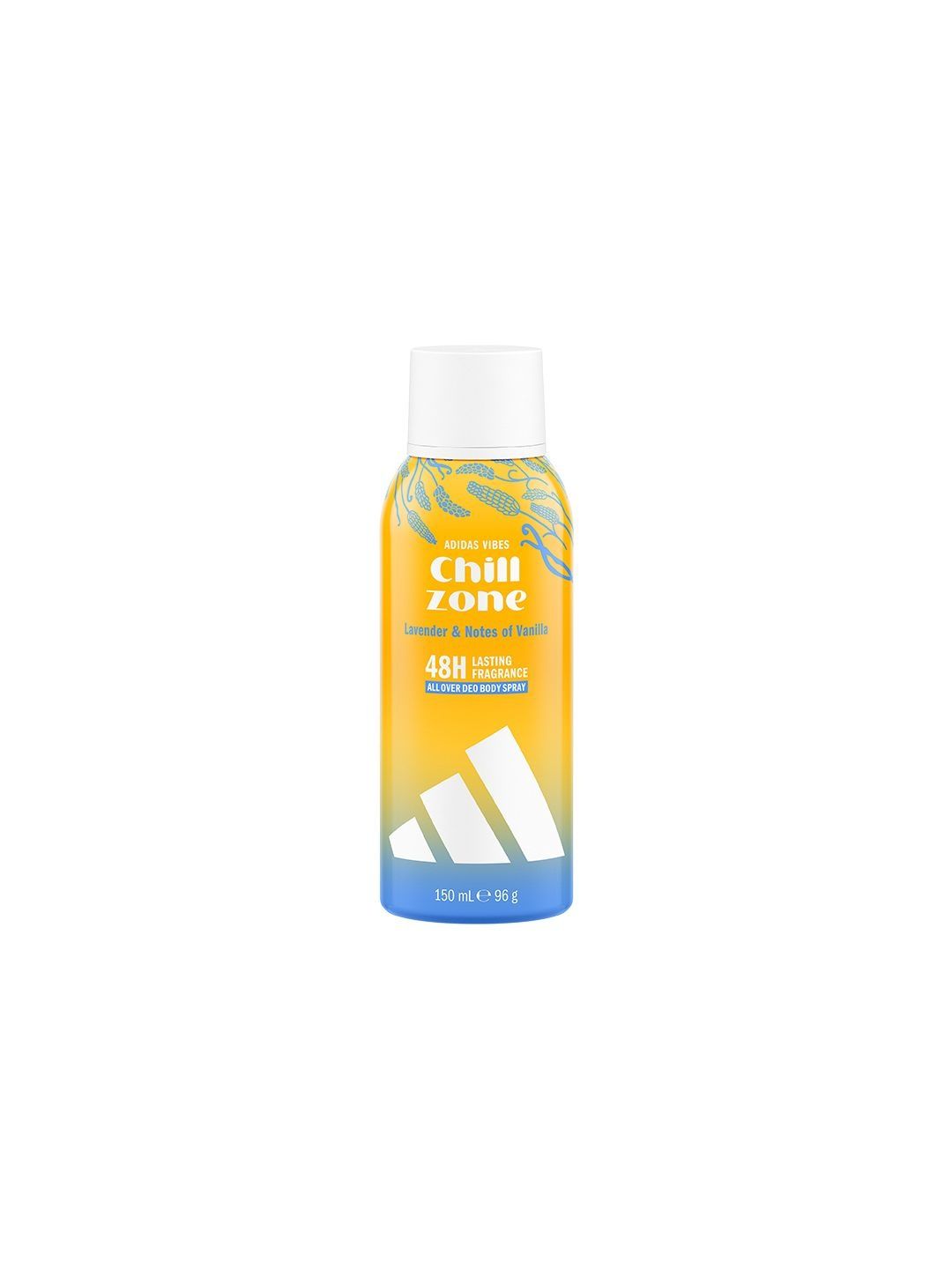 ADIDAS Vibes Chill Zone 48H All Over Deo Body Spray 96-g-image-5