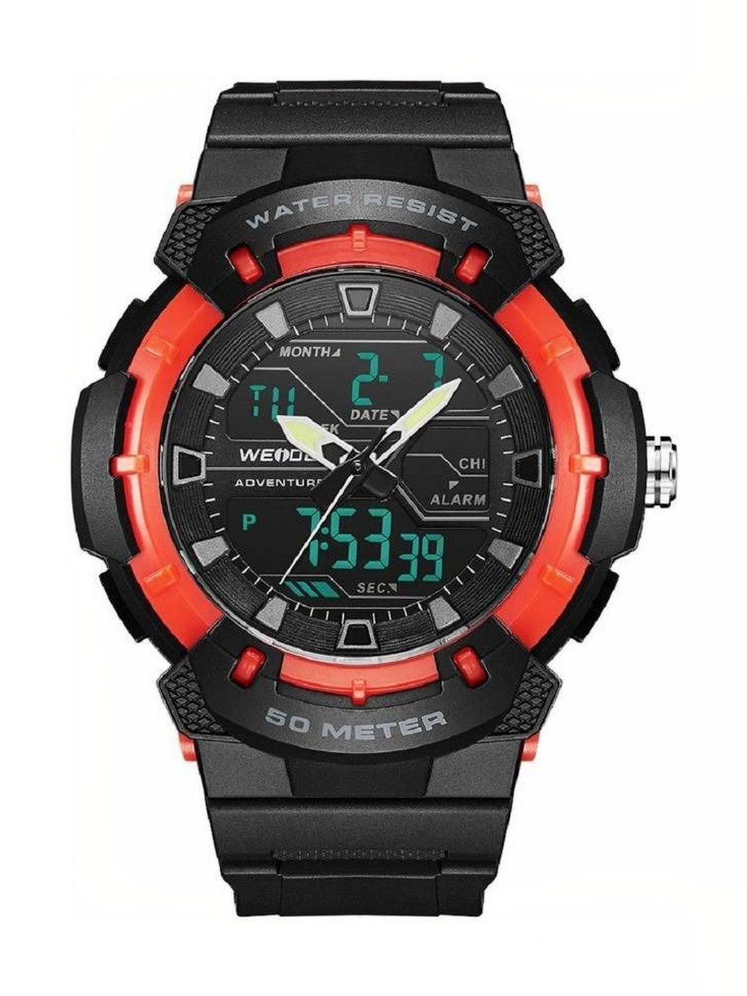 WEIDE Unisex Dial & Straps Analogue and Digital Alarm Watch WA8008-1C-picture-38