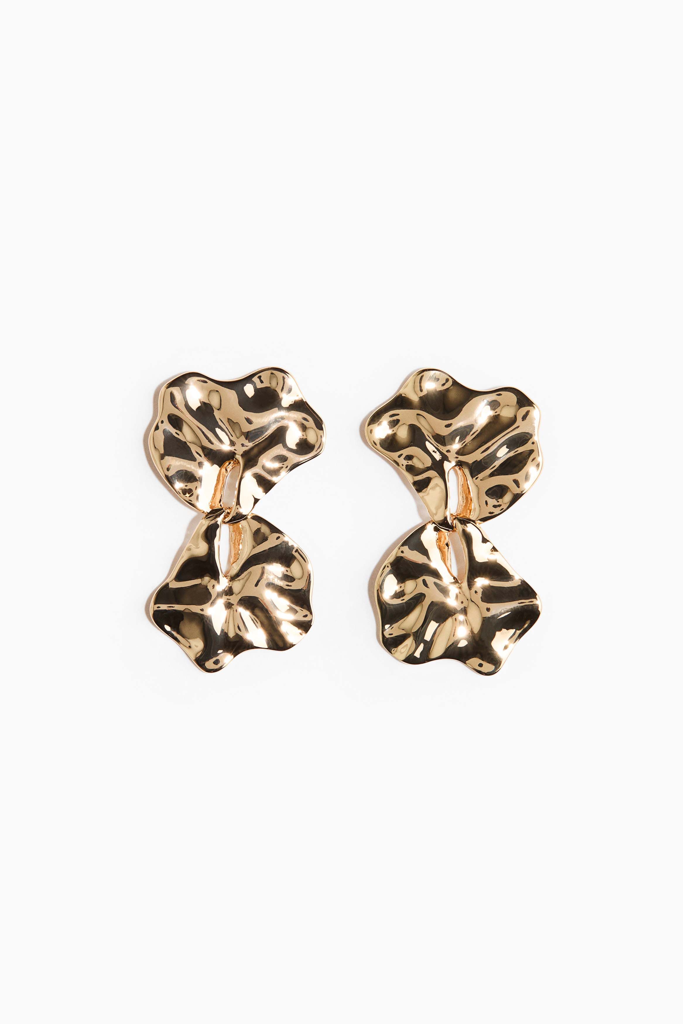 H&M Hammered Pendant Earrings-picture-48