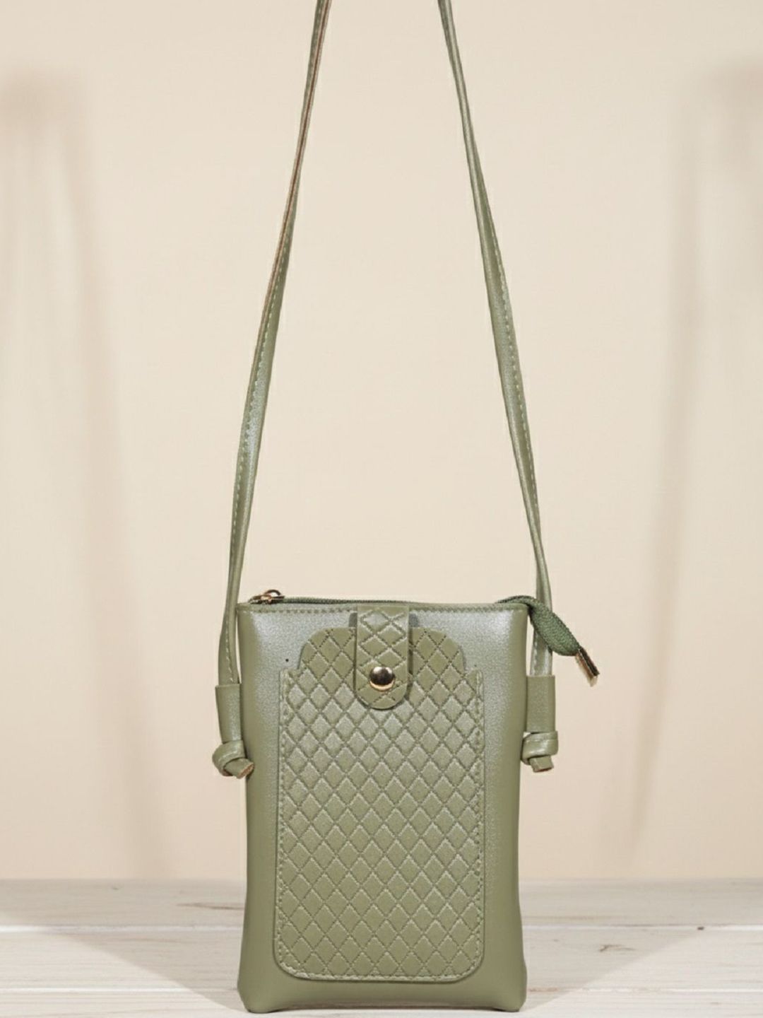 Donicy Textured PU Sling Bag with Quilted-picture-47