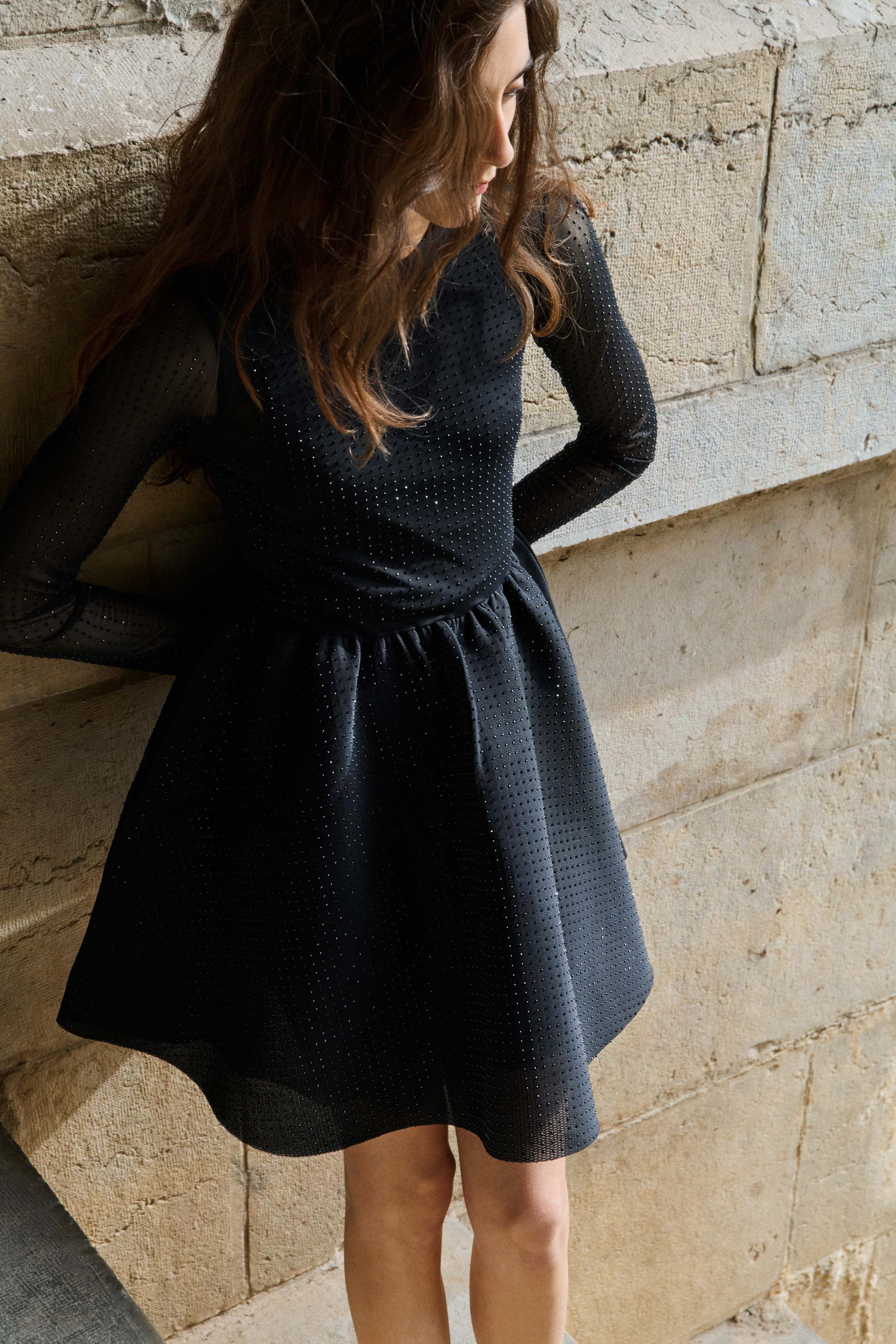H&M Embellished Mesh Dress-picture-39