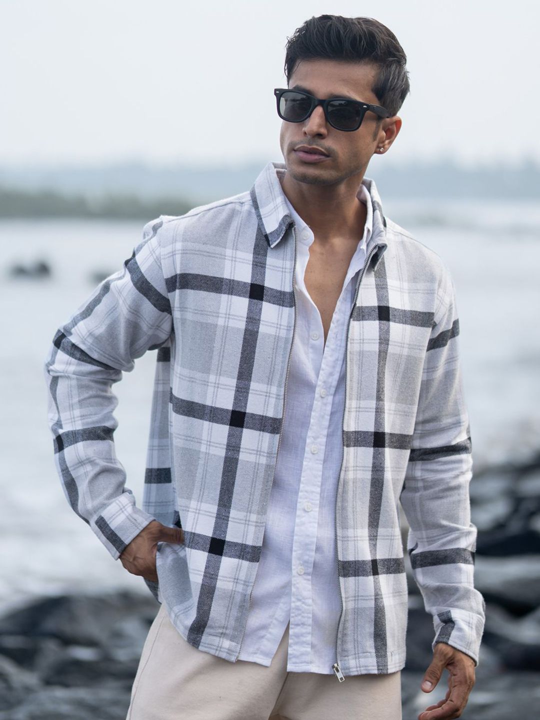 Powerlook Men Tartan Checks Checked Casual Shirt-picture-20