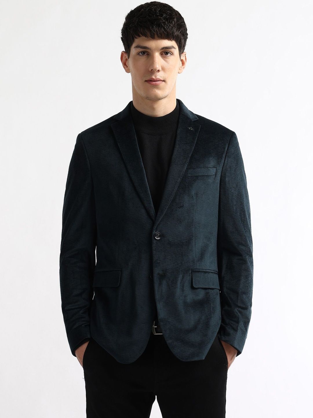 Arrow Men Tailored Fit Single Breasted Blazer-picture-50
