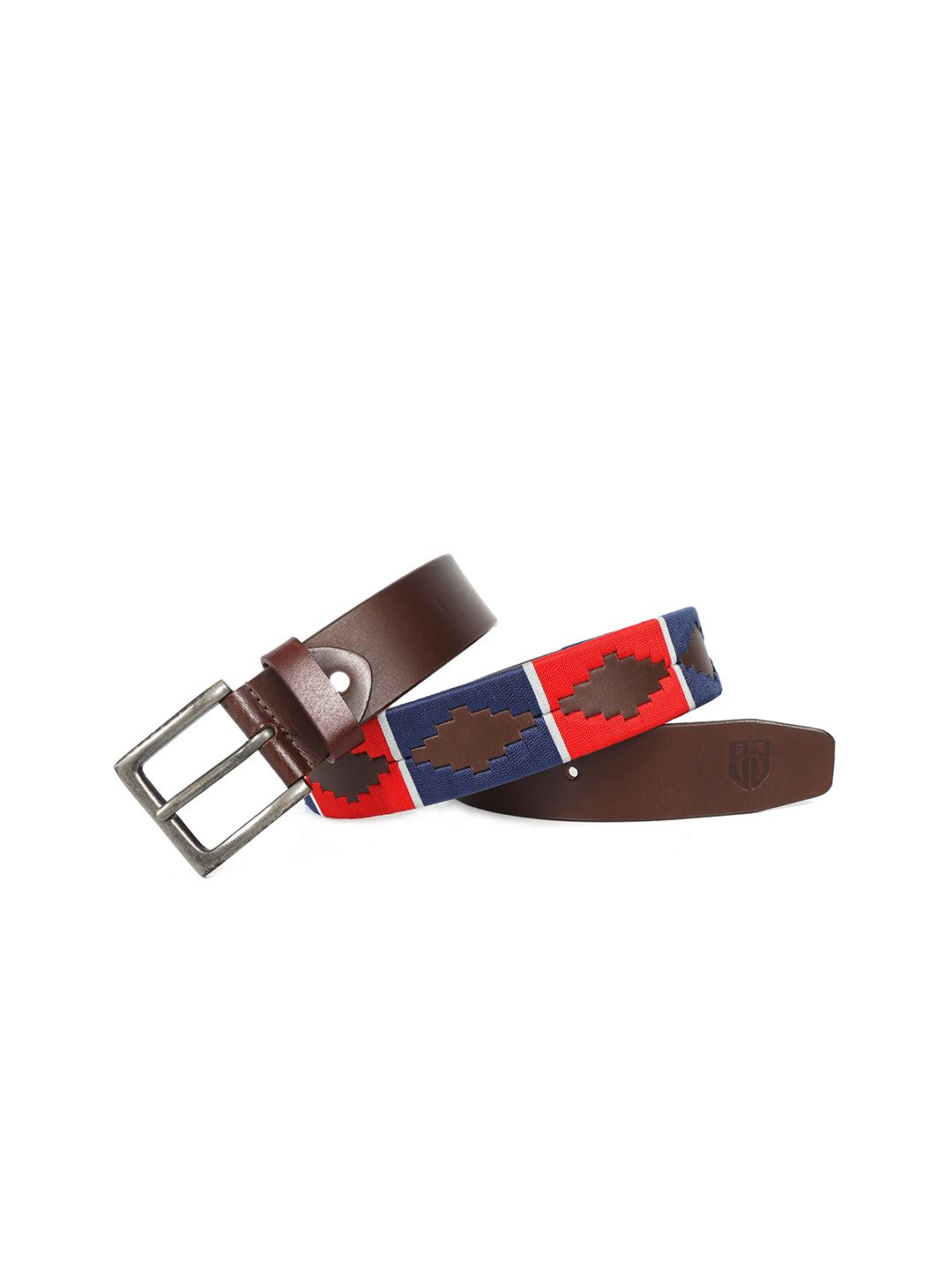 Berbanto Men Printed Leather Belt-image-8