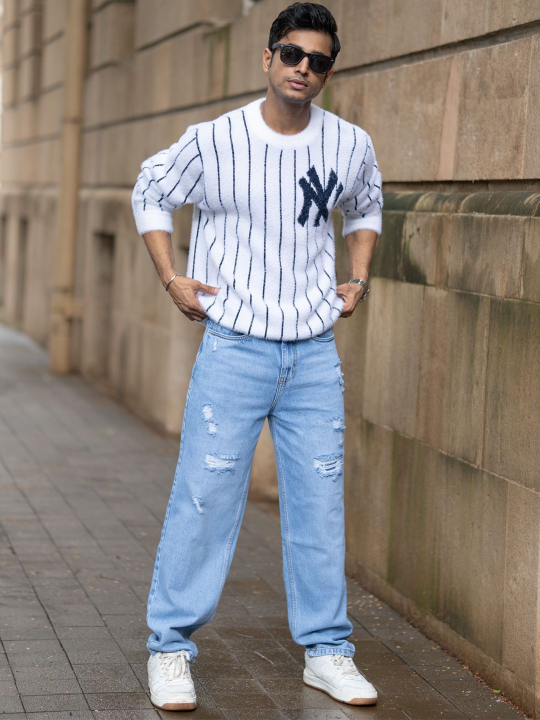 Powerlook Men Striped Pullover-picture-12