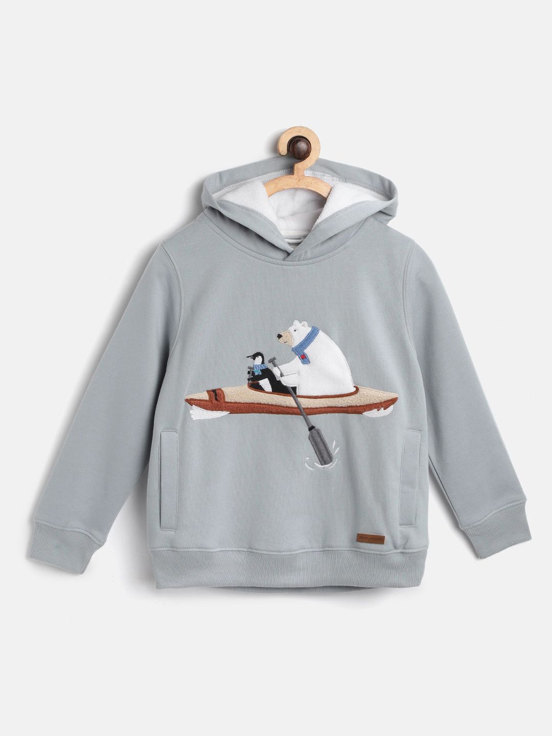 Cherry Crumble Unisex Kids Printed Hooded Sweatshirt-picture-15