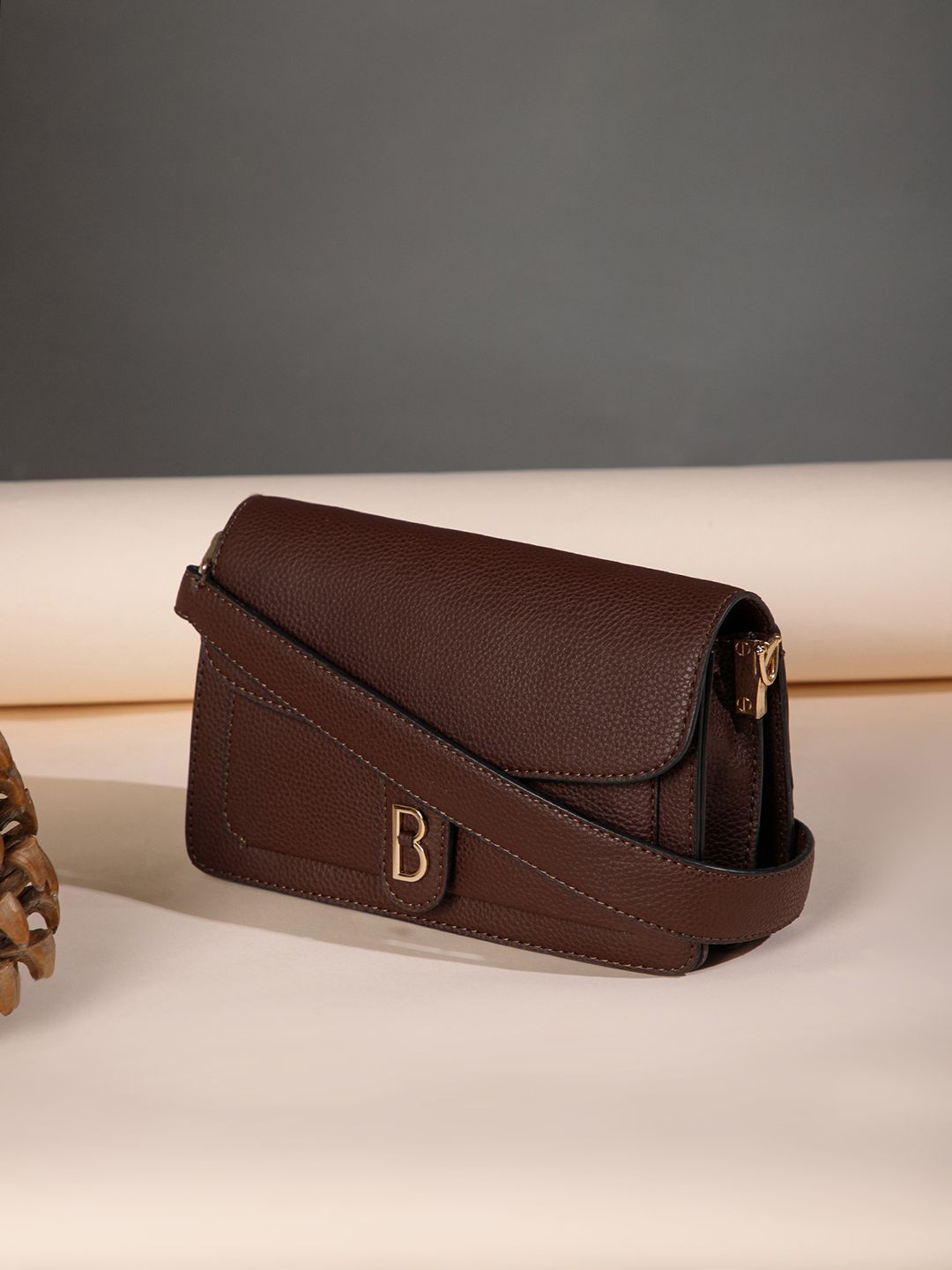 Berrylush Textured PU Sling Bag-picture-34