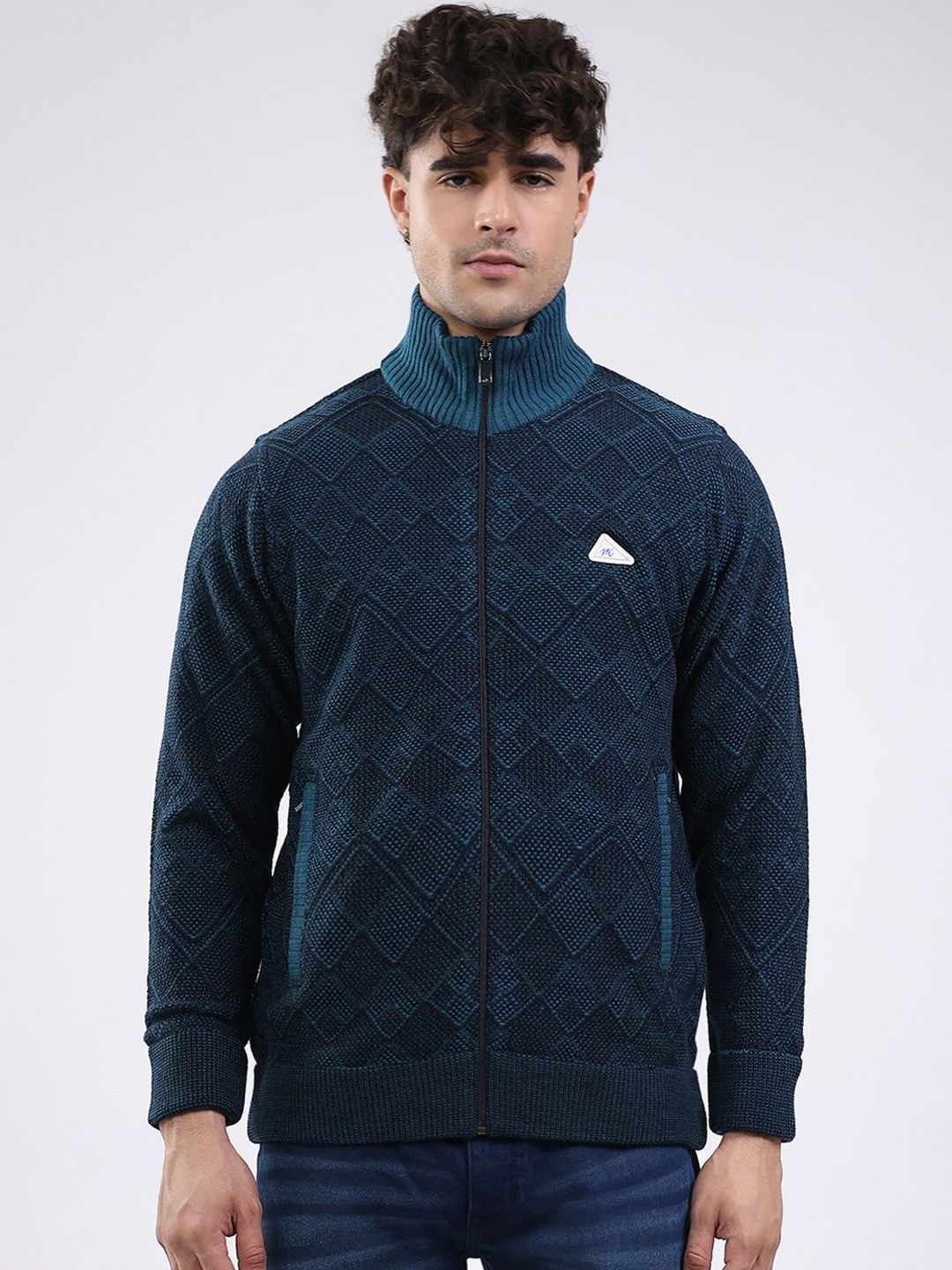 Monte Carlo Men Woollen Puffer Jacket-picture-24