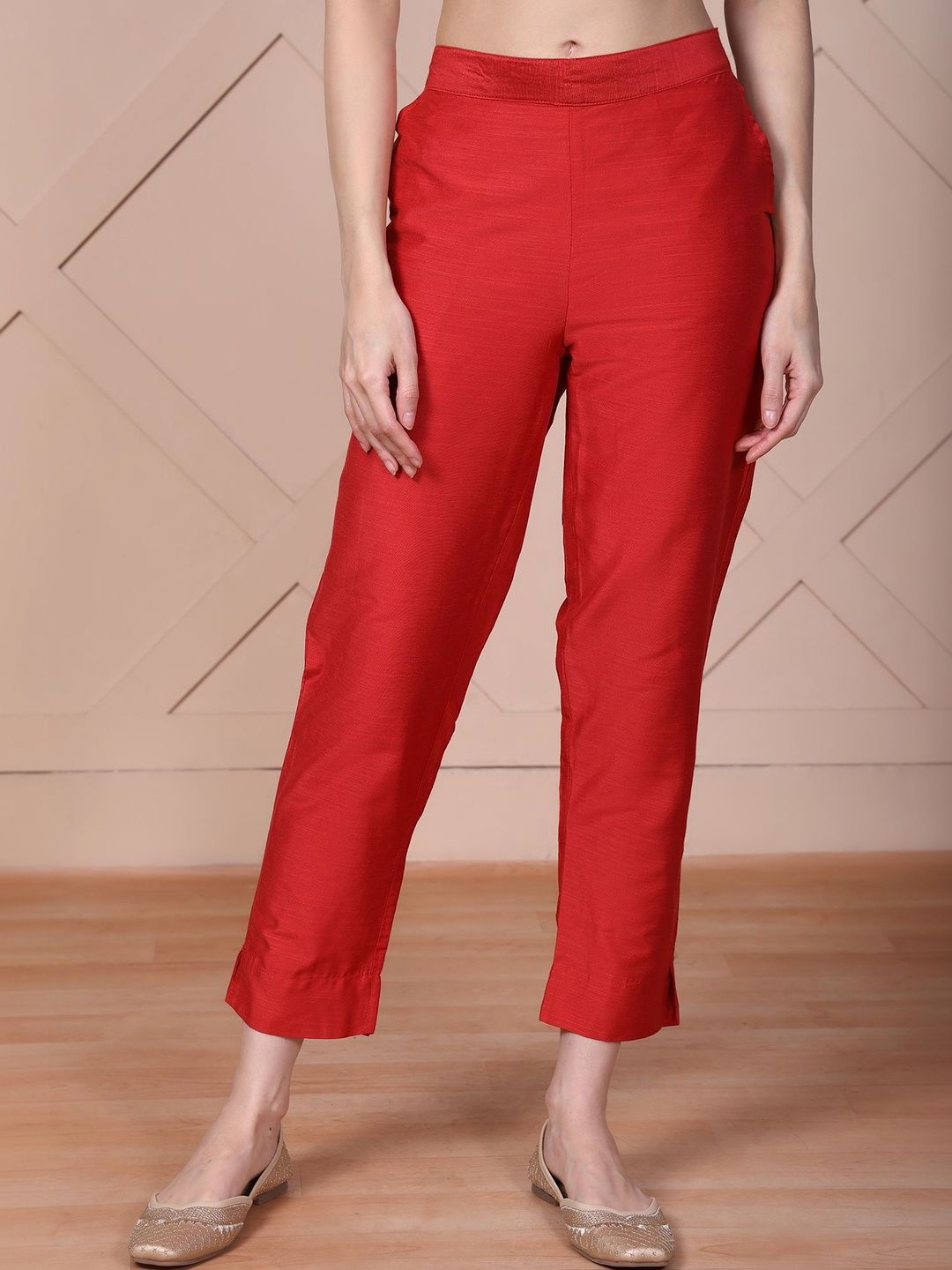 AURELIA Women Straight Fit Trousers-picture-57