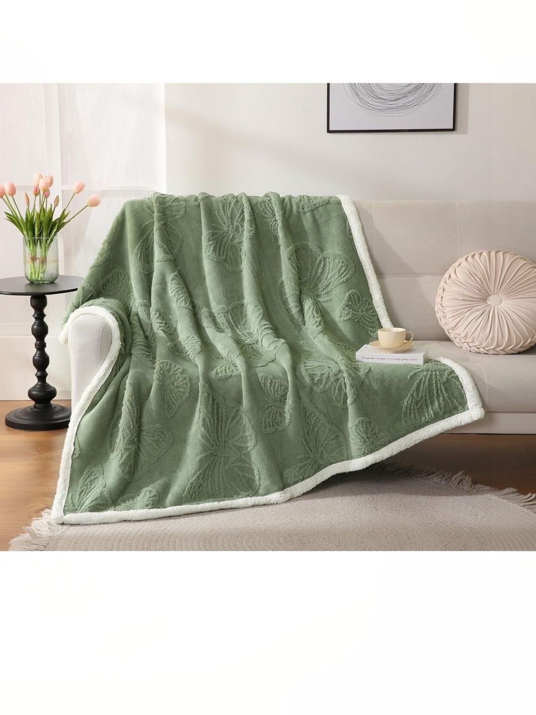 Butterthief Green Cartoon Characters Microfiber Heavy Winter 210 GSM Blanket-picture-21