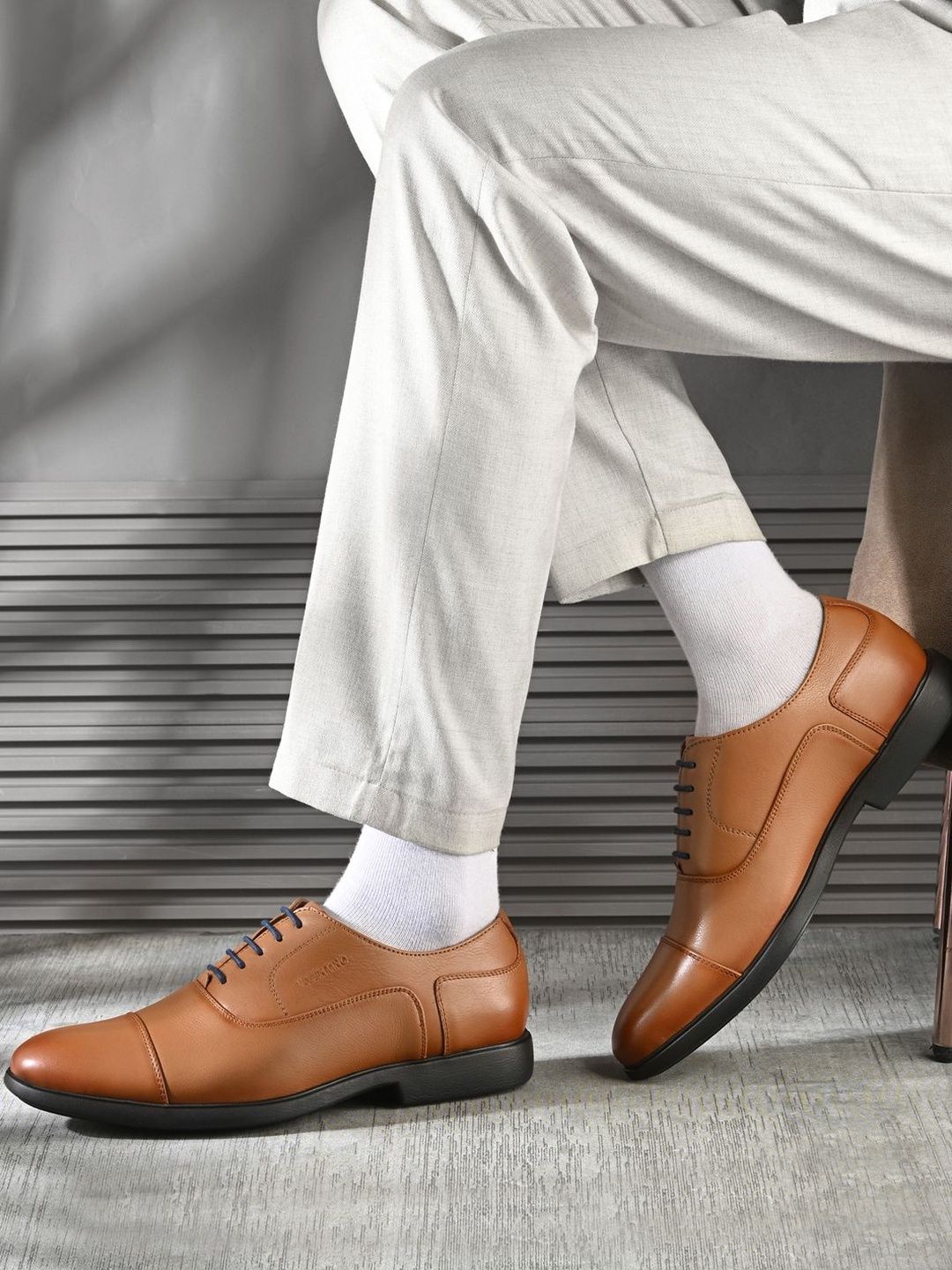 Valentino Men Leather Formal Derbys-picture-31