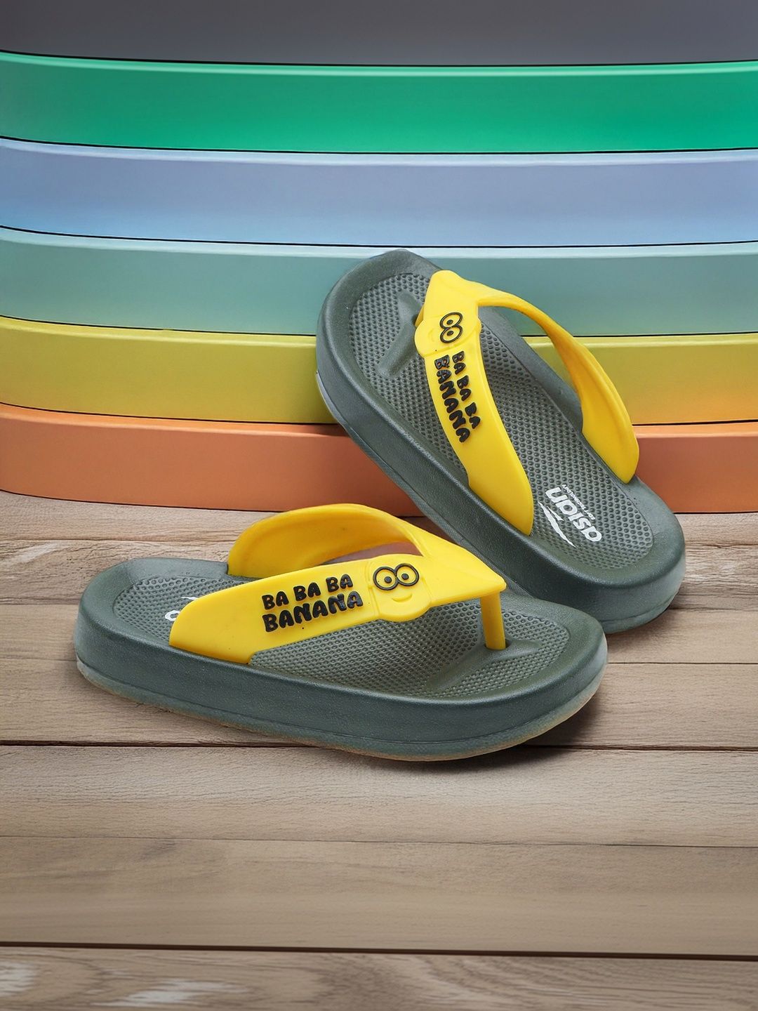 ASIAN Girls Printed Thong Flip-Flops-image-35