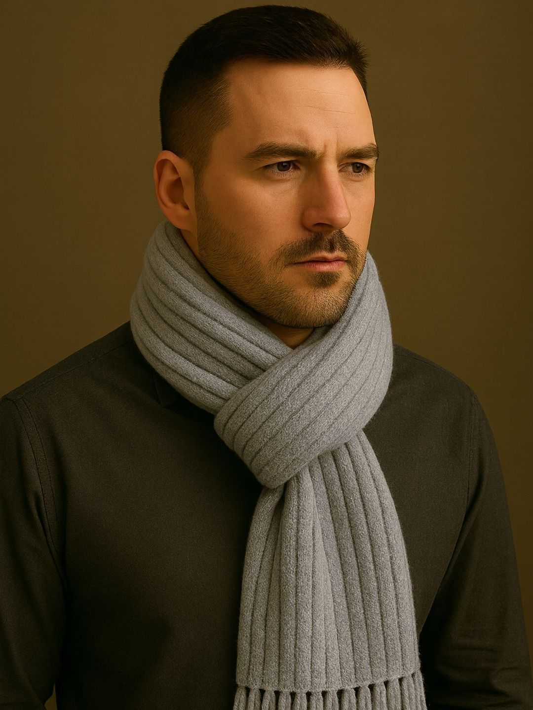 WEAVERS VILLA Men Merino Wool Mufflers-image-17