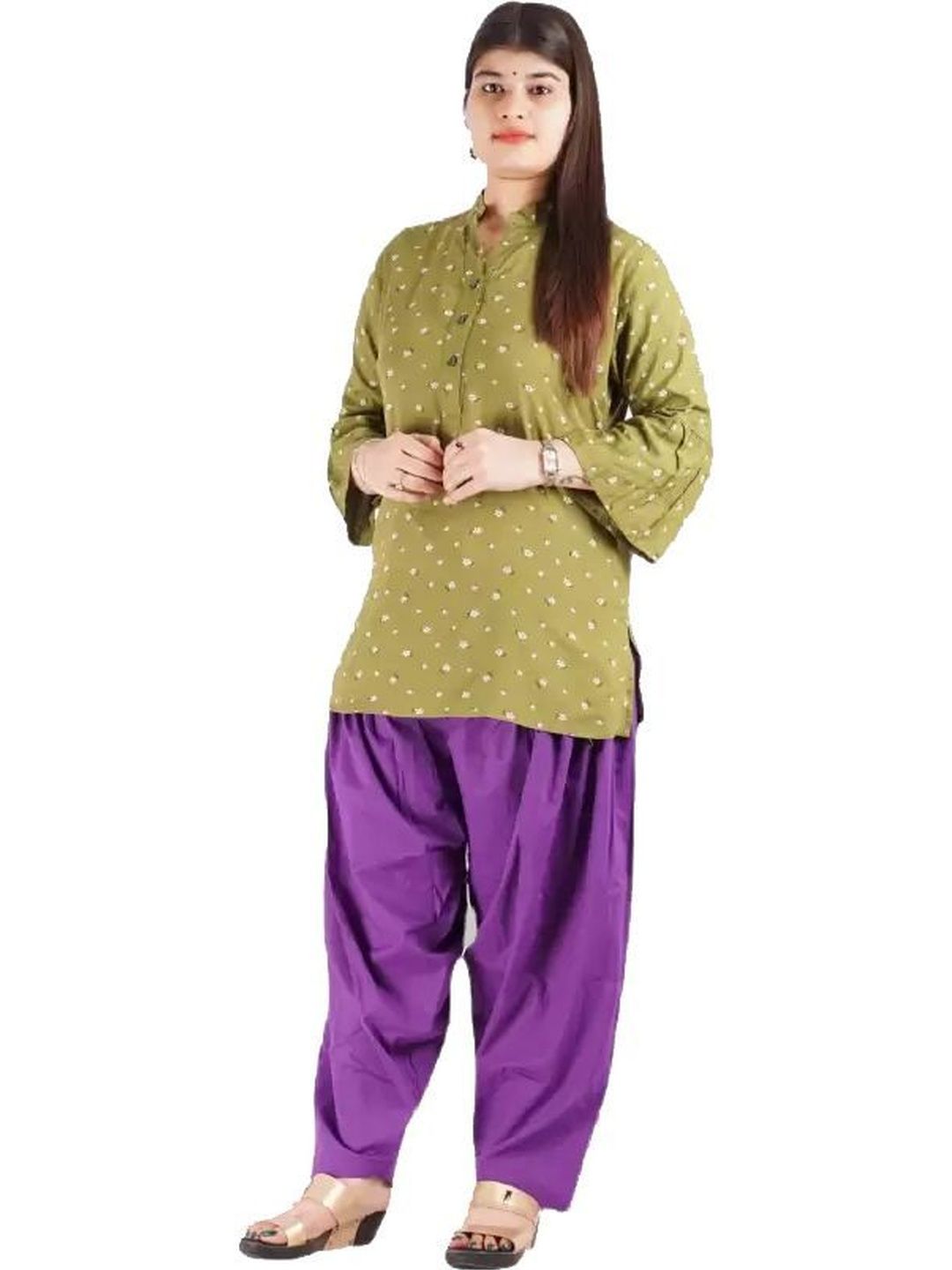 MIXFIT Women Loose Fit Salwar-picture-30