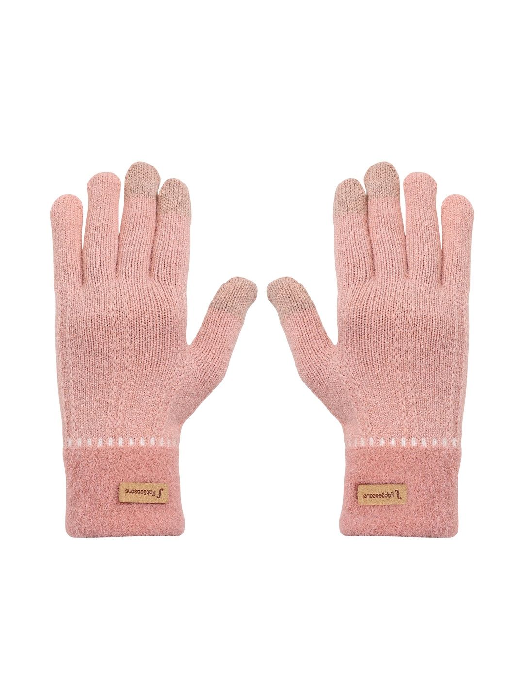 FabSeasons Girls Acrylic Winter Gloves-picture-45