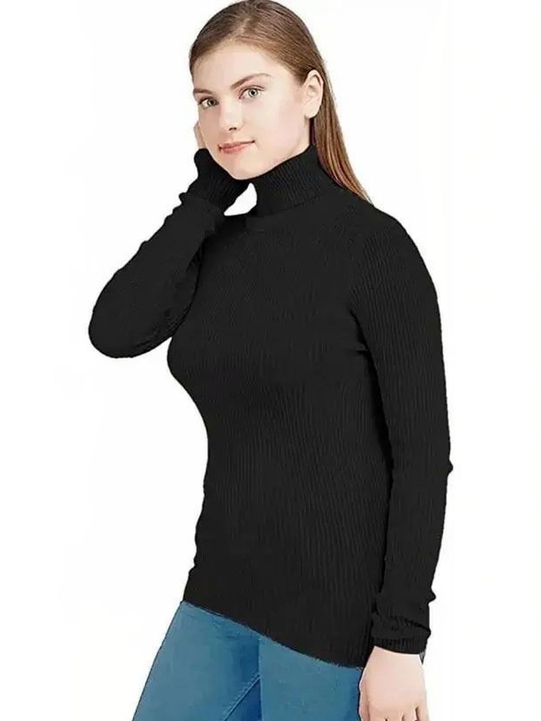 MIXFIT Women Ribbed Pullover-picture-41