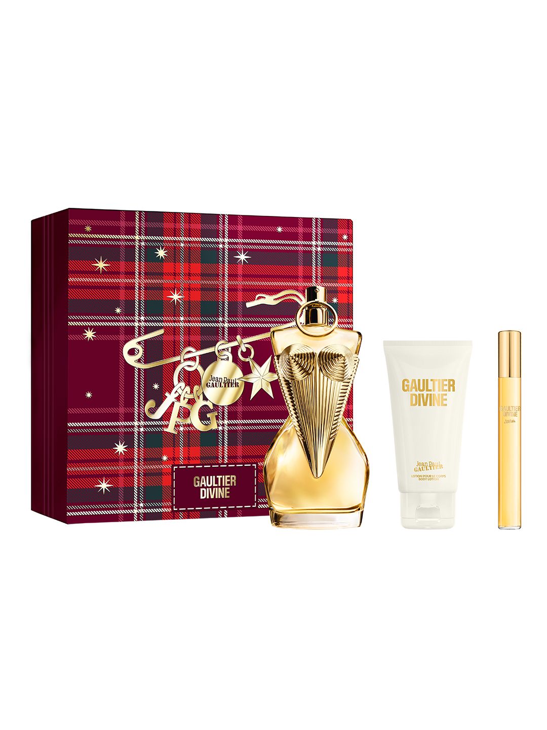 Jean Paul Gaultier Women Gaultier Divine Set - EDP 100ml + Lotion 75ml + Megaspritzer 10ml-picture-23
