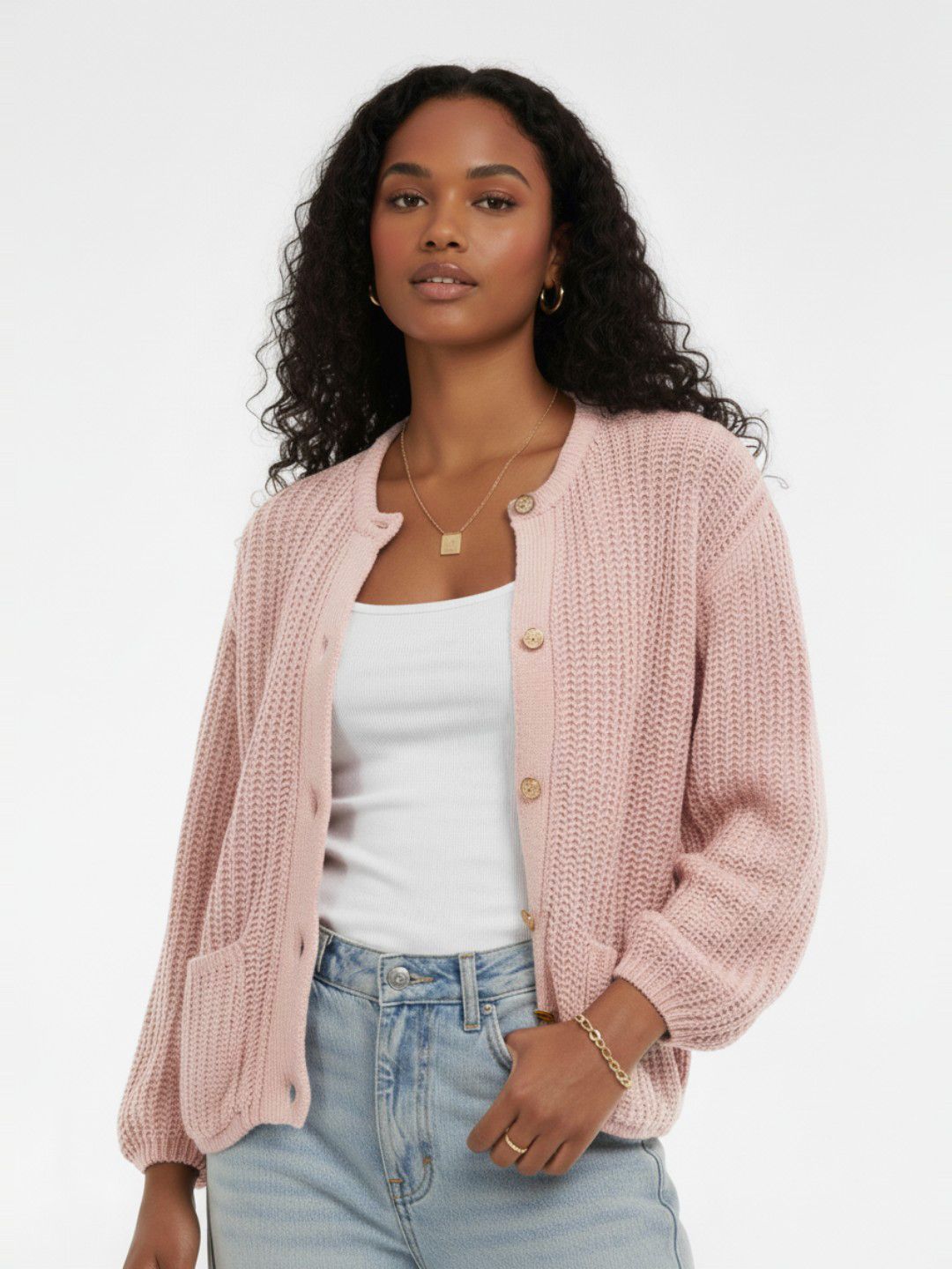 glitchez Open Knit Cardigan-picture-38