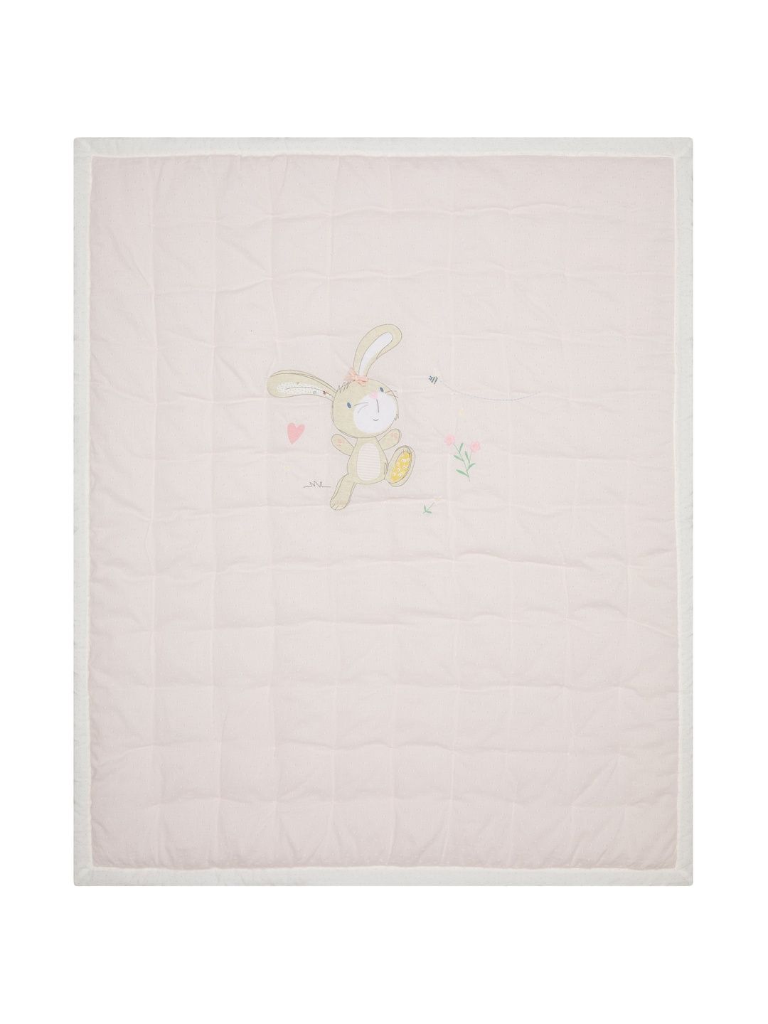 mothercare Pink Floral 450 GSM Blanket-image-6