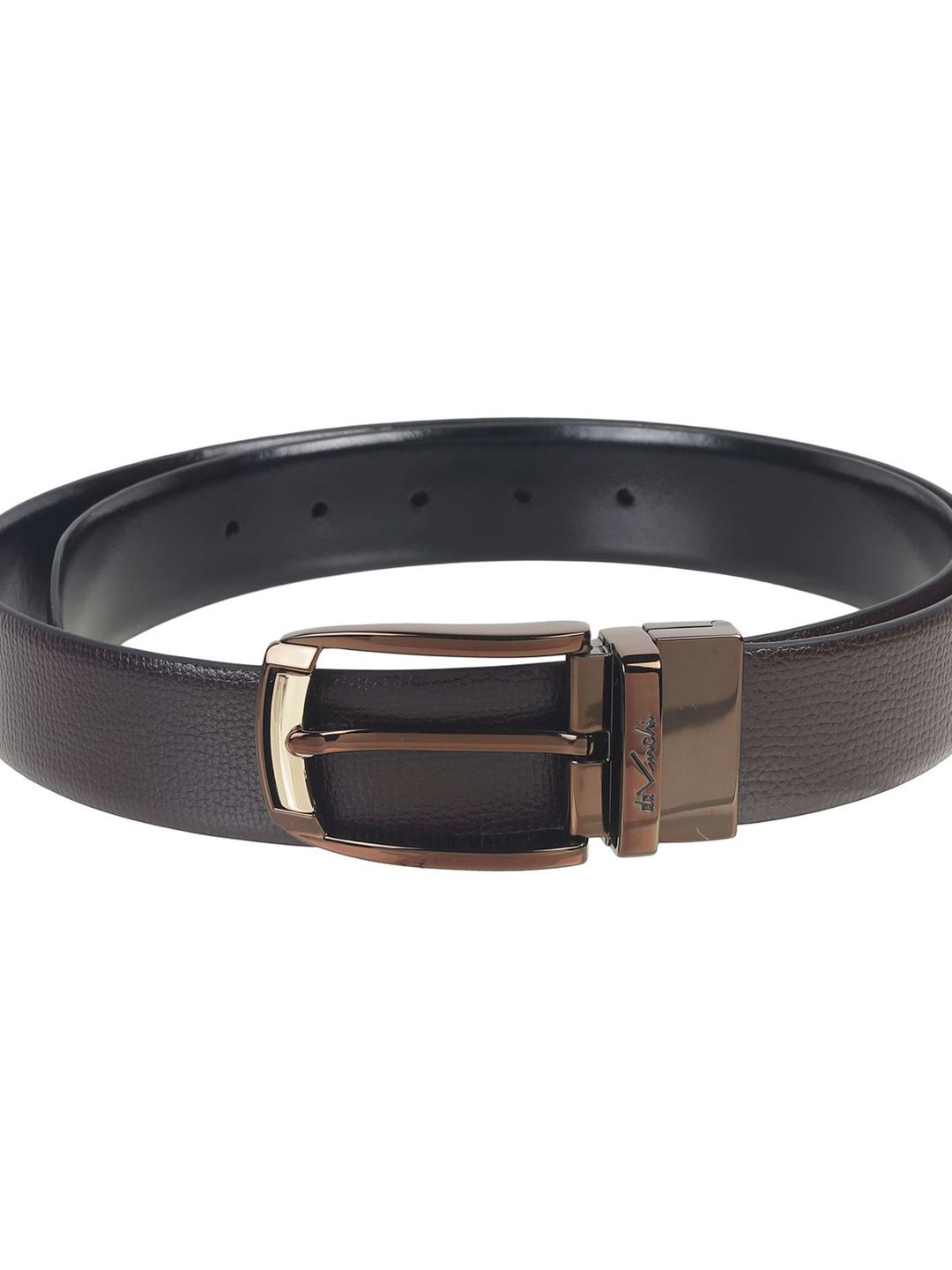 Metro Men Textured Leather Formal Belt-picture-45