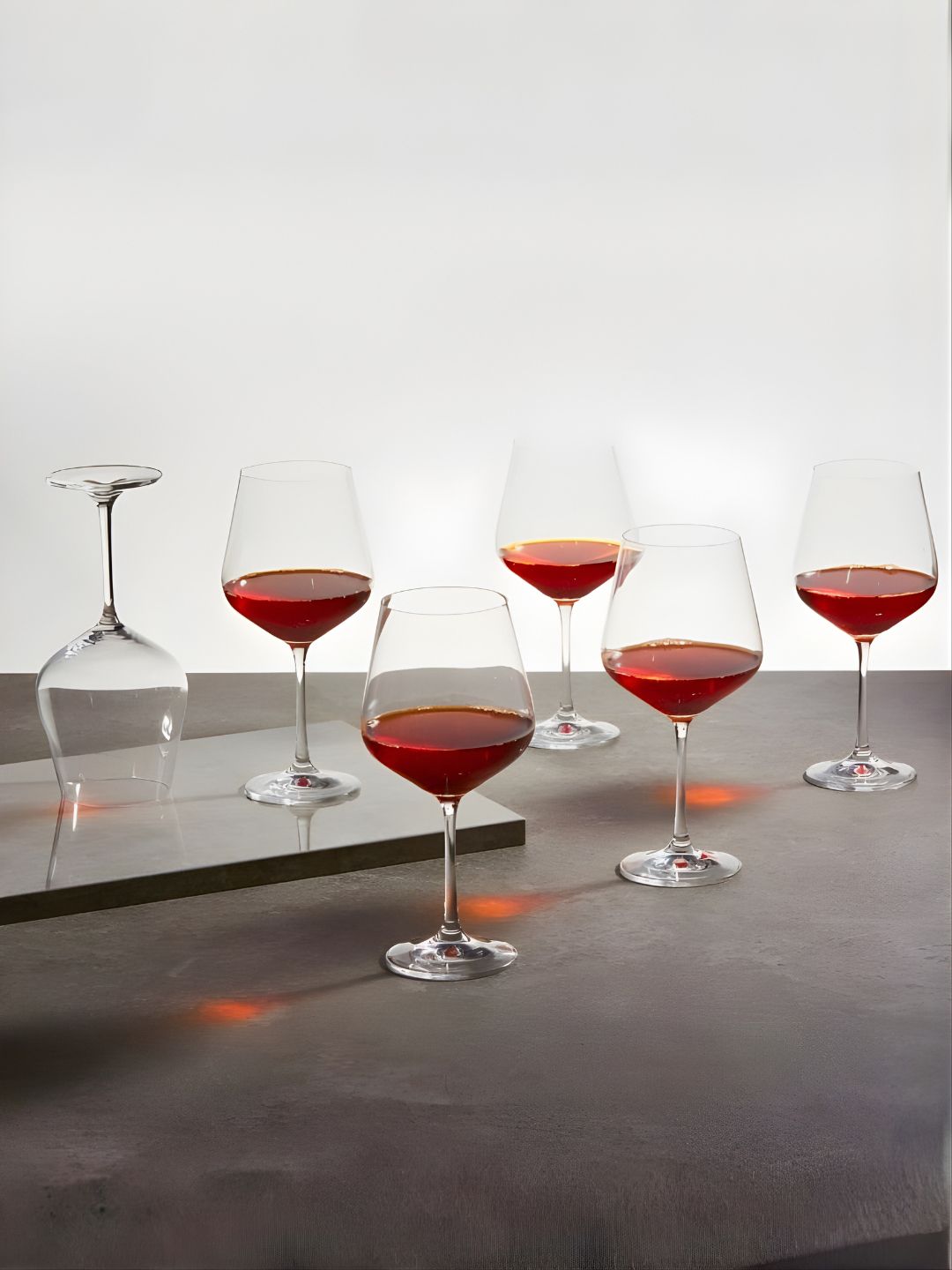 smart serve Set Of 6 Crystal Wine Glass 570ml-image-4
