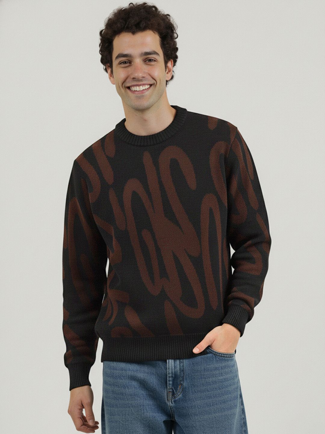 Mast & Harbour Self-Design Pullover-picture-12