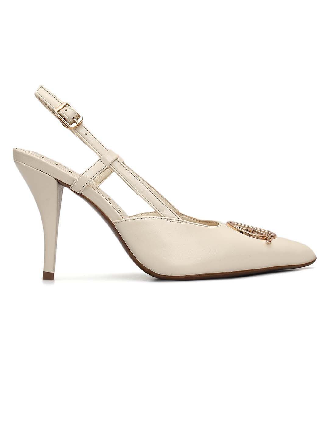 ROSSO BRUNELLO Leather Stiletto Pumps with Buckles-image-31