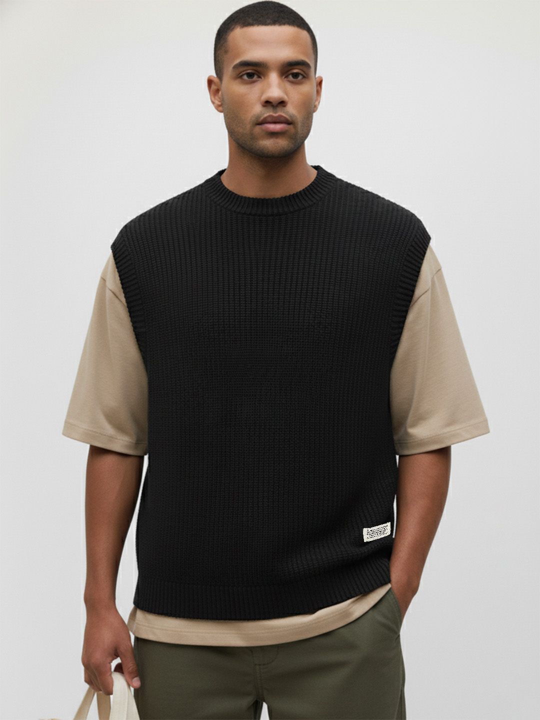 Mr Bowerbird Knitted Ribbed Pullover-image-41