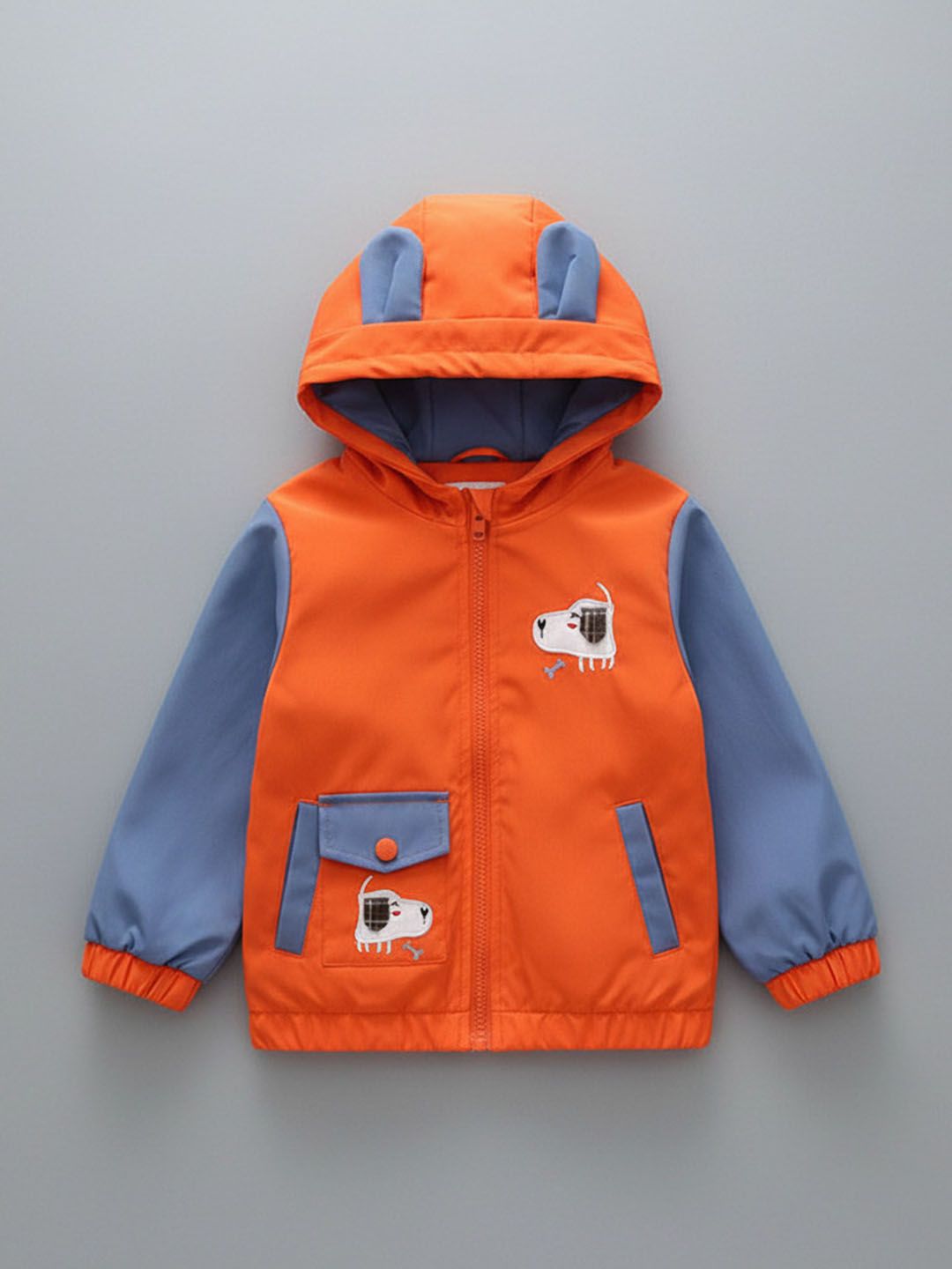 YK Orange Long Sleeve Printed Kids Sweaters-picture-12