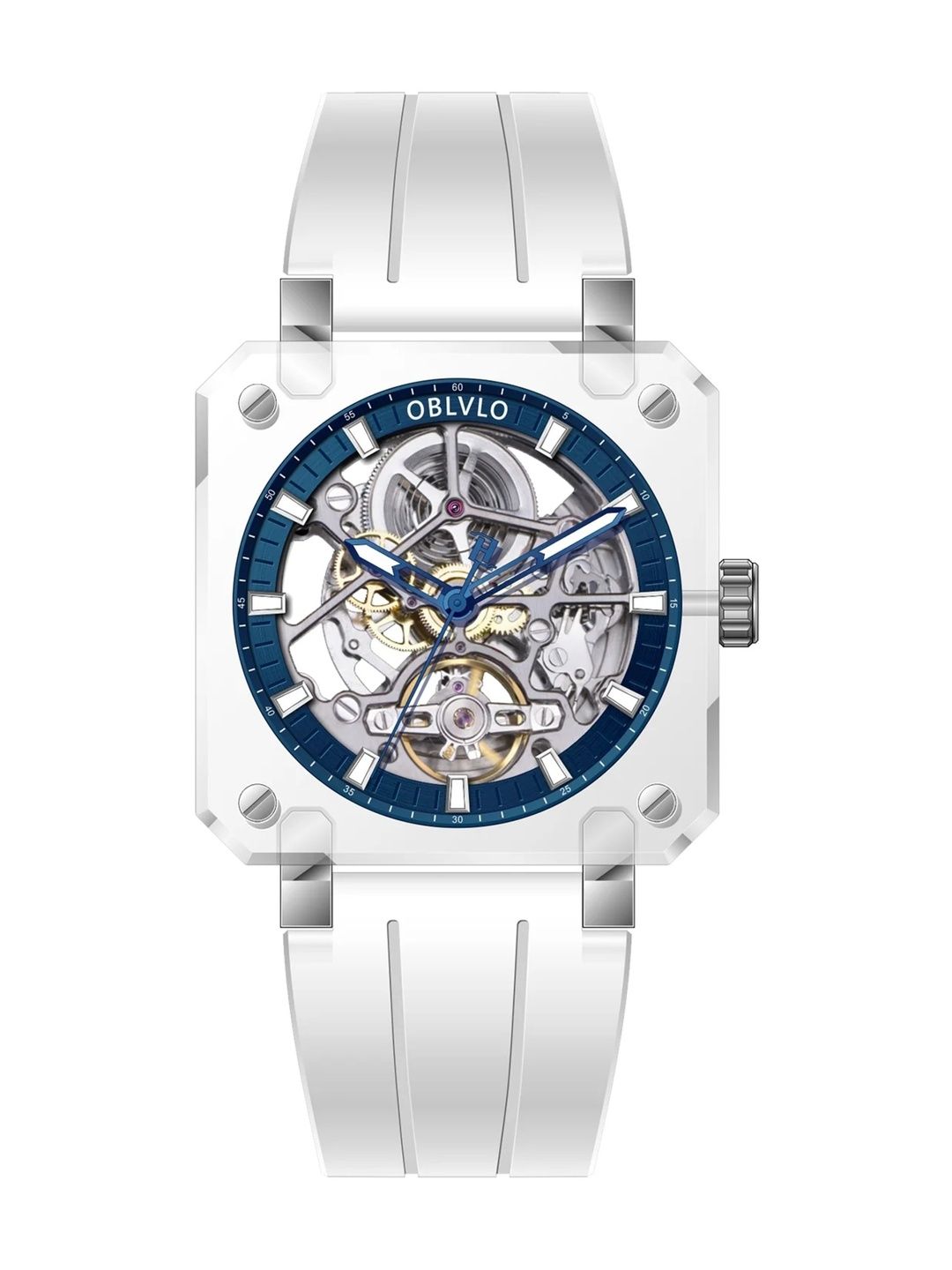 oblvlo Men Dial & Straps Analogue Multi Function Automatic Motion Powered Watch BRM-ILWR-image-31