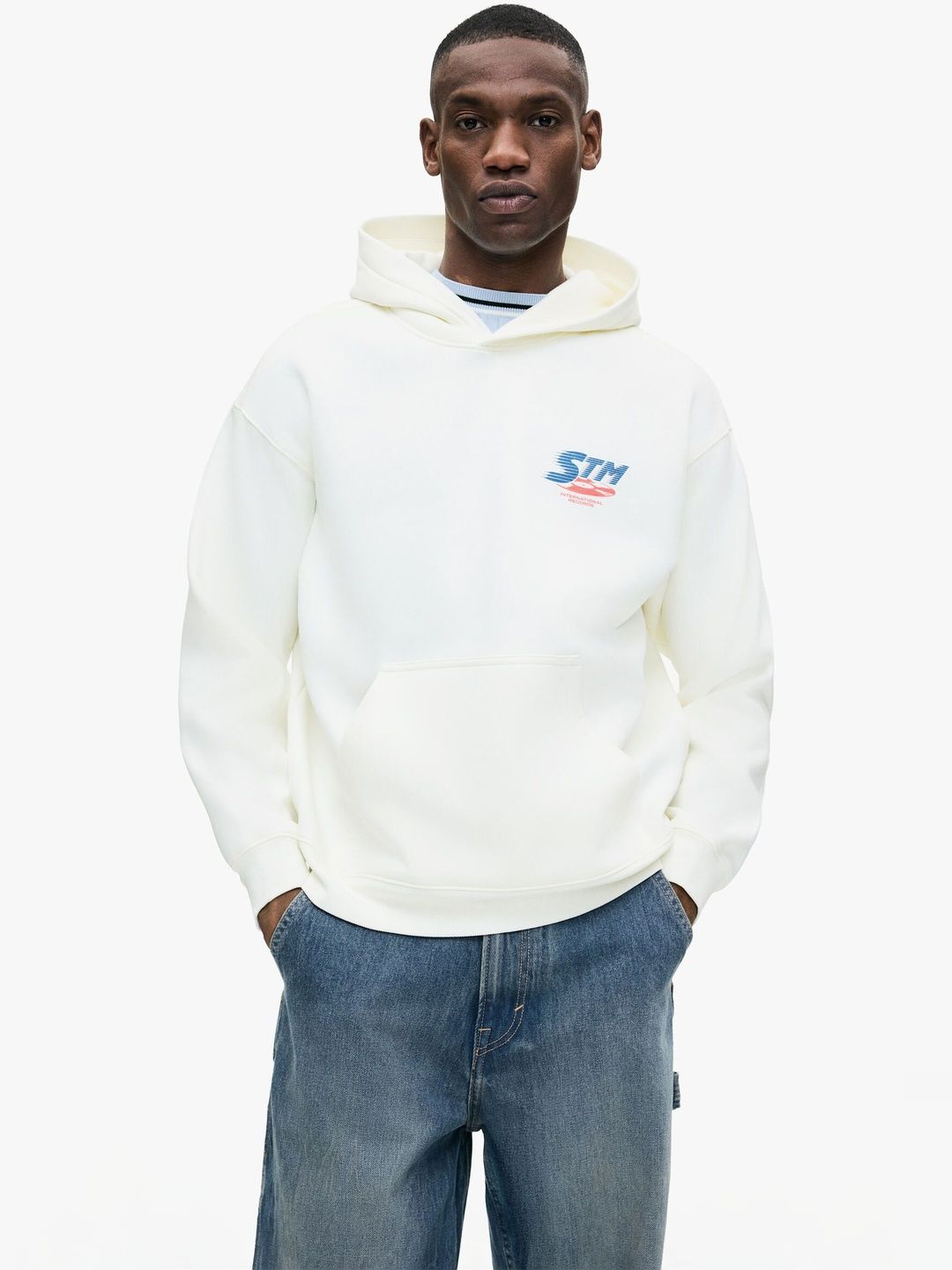 H&M Relaxed Fit Printed Hoodie-picture-14
