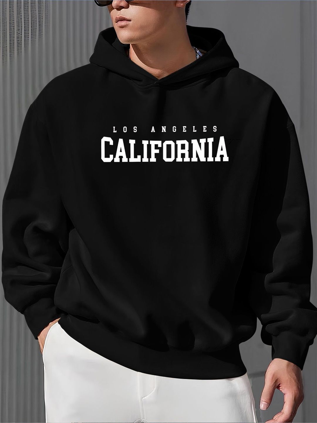 JUMPCUTS Men Printed Hooded Sweatshirt-picture-10