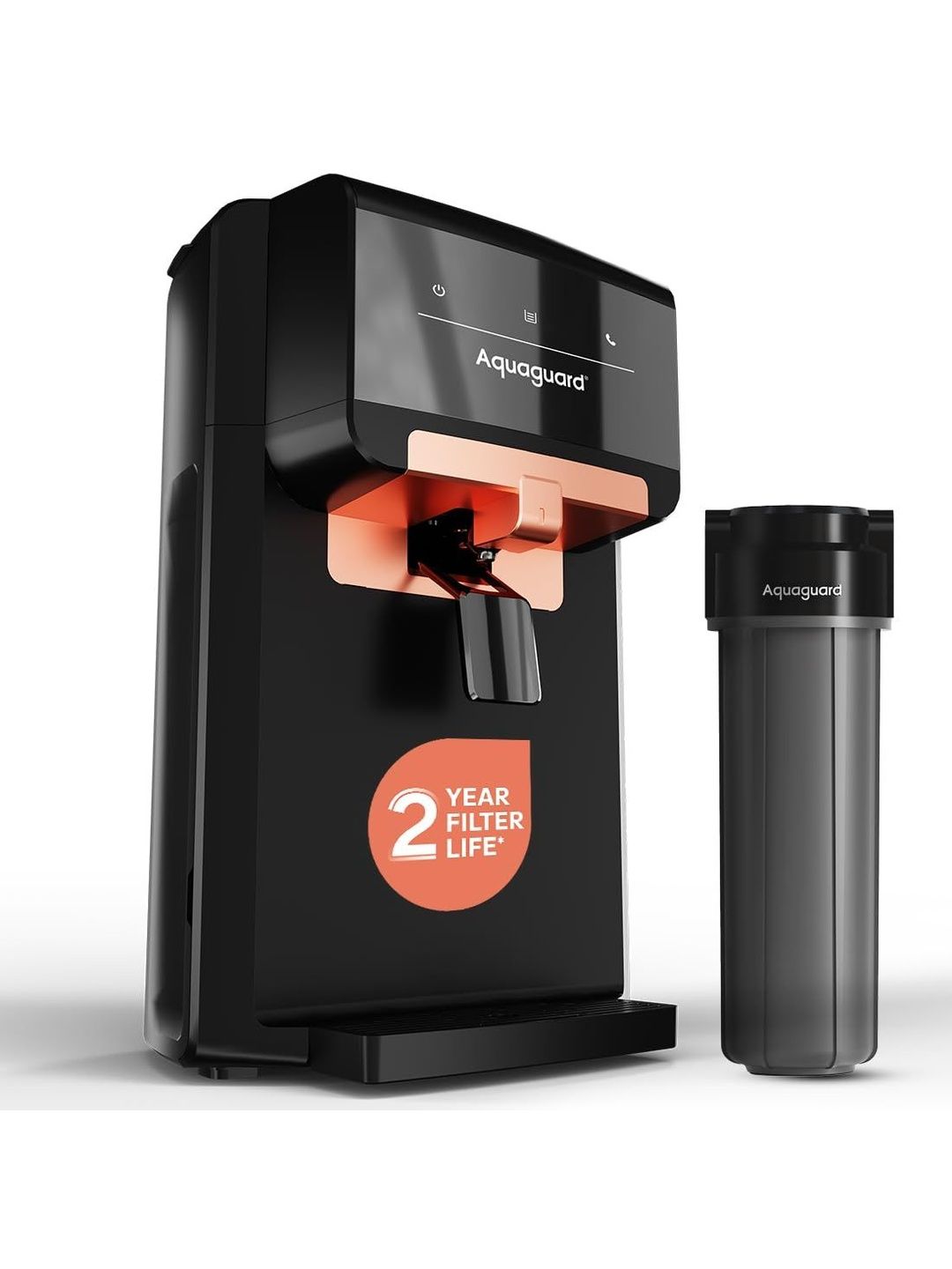 EUREKA FORBES Black Aquaguard Nexen RO+UV+Active Copper Water Purifier-picture-50