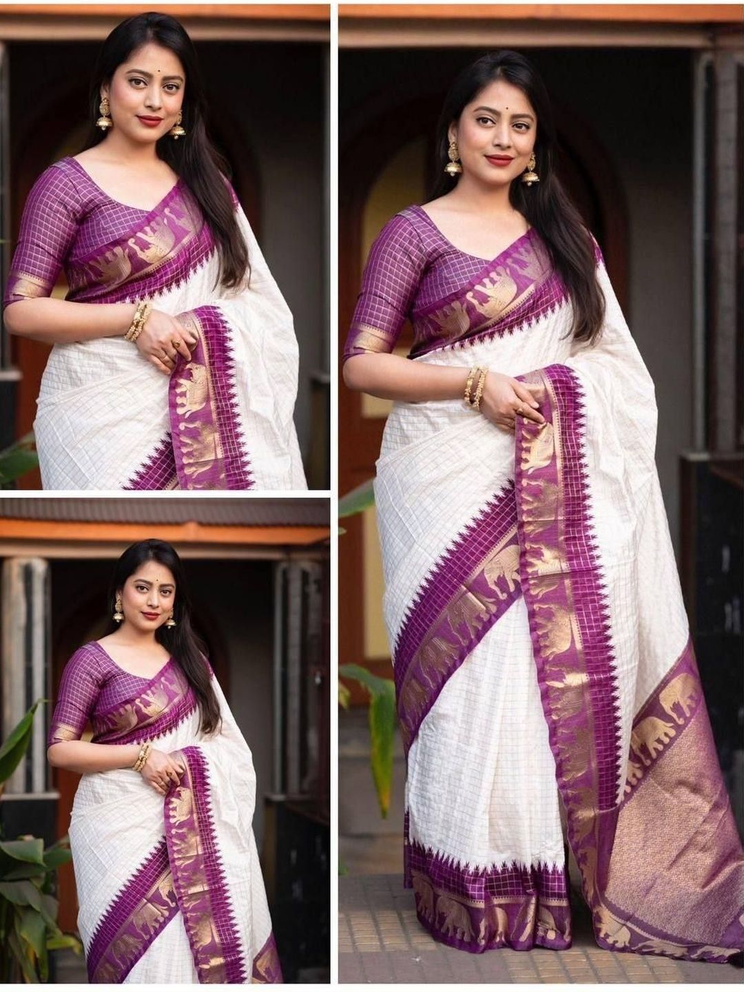 A Rozi Buy Arozi Woven Design Zari Art Silk Banarasi Saree - Sarees for Women ...