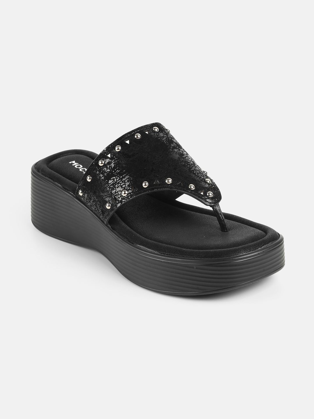 Mochi Textured Wedge Sandals-picture-34