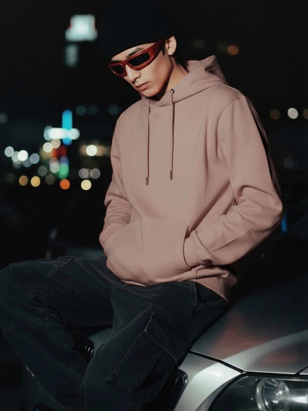 VEIRDO Men Hooded Sweatshirt-image-14