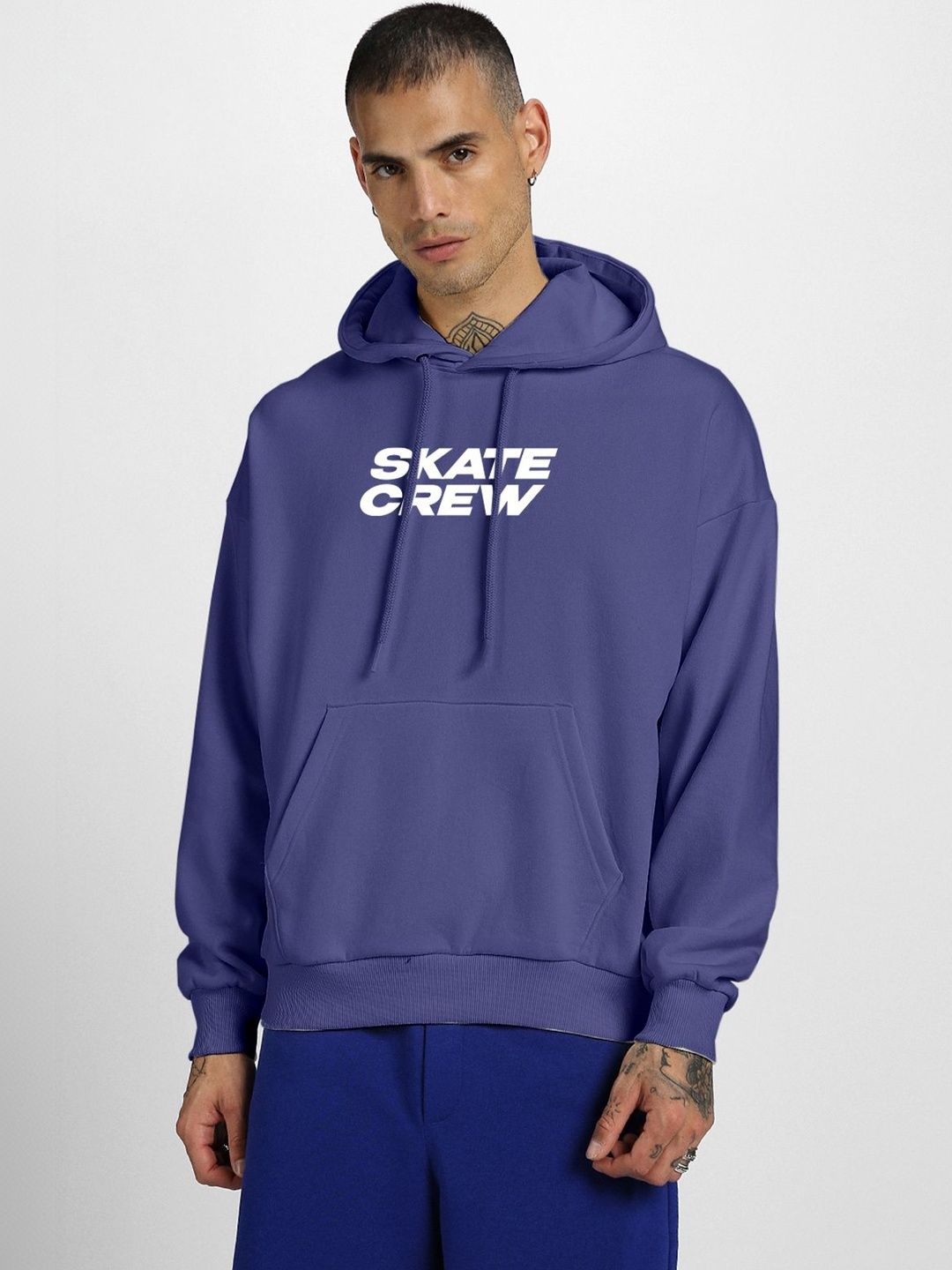 VEIRDO Men Printed Hooded Sweatshirt-picture-42