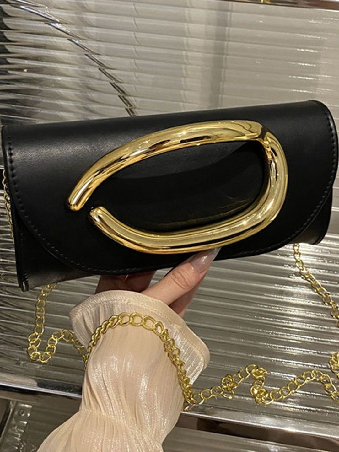 StyleCast PU Structured Sling Bag-picture-22