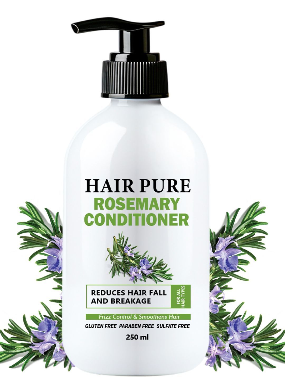 Hair Pure Rosemary Conditioner For Frizz Control - 250 ml
