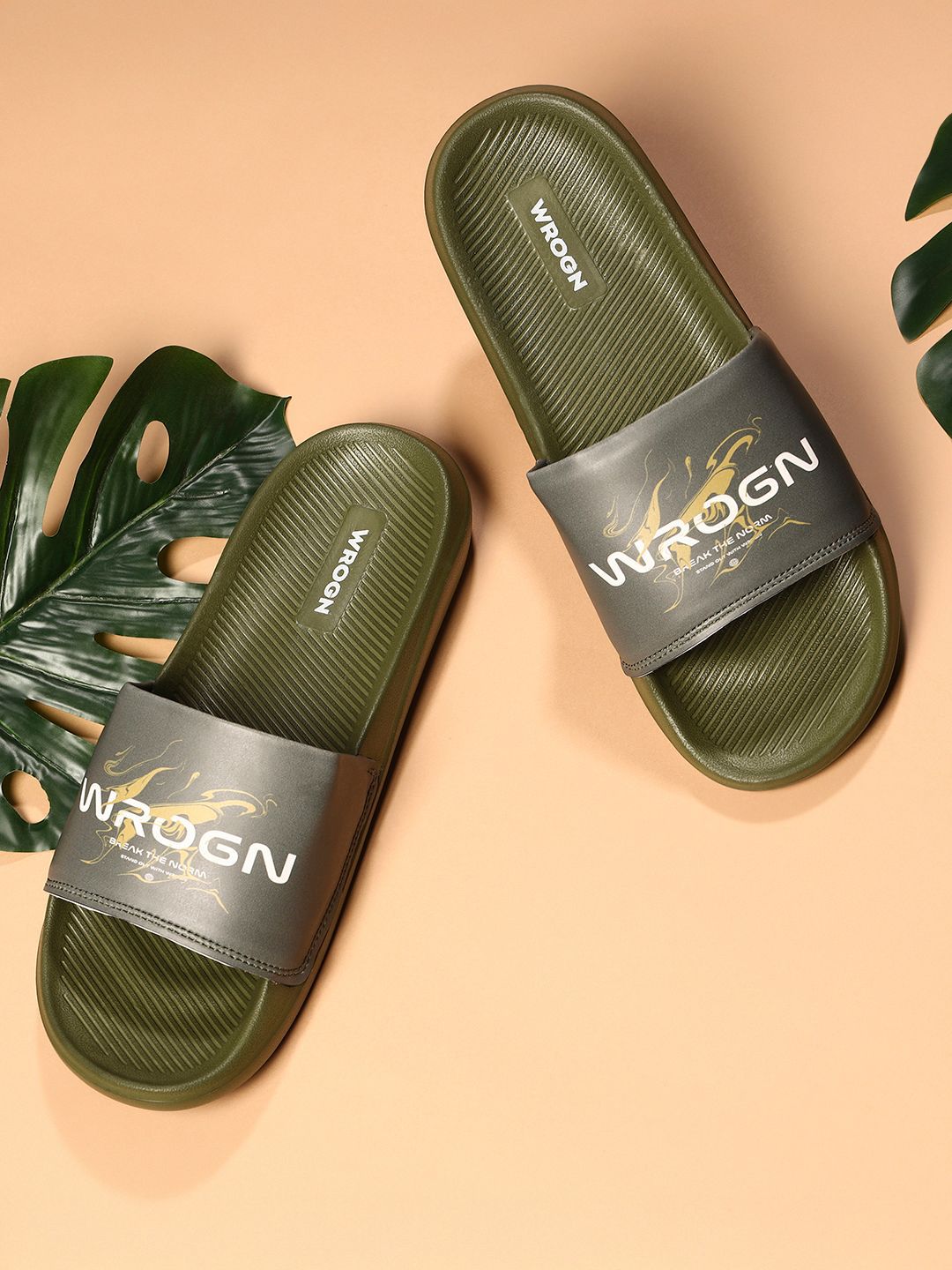 WROGN Men Printed Sliders-picture-43