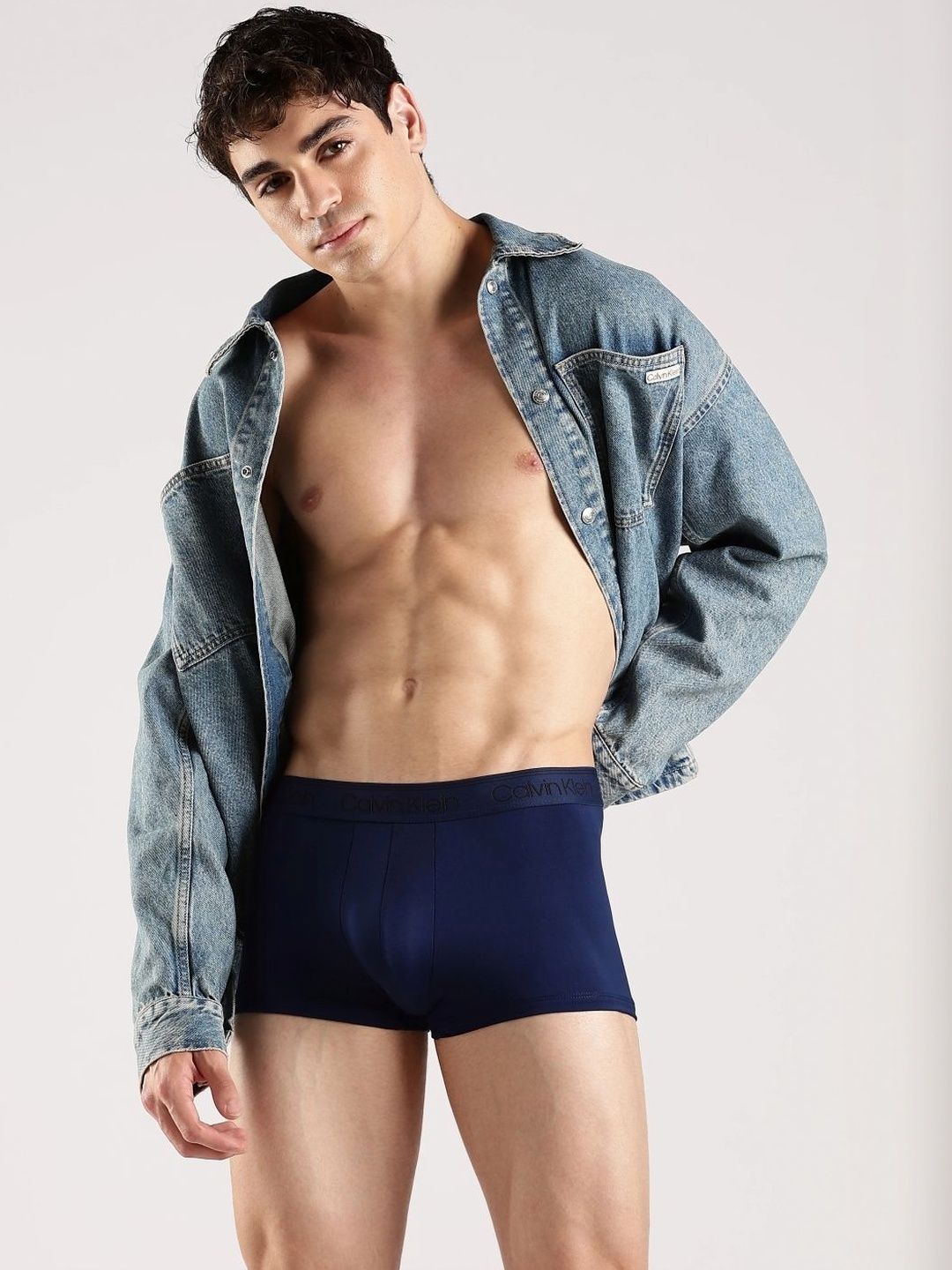 Calvin Klein Underwear Pack Of 3 Mid-Rise Short Trunks-picture-22
