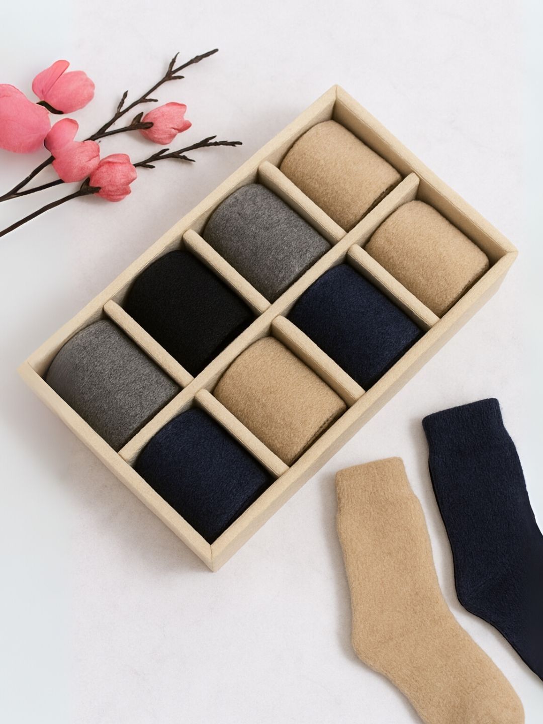 La Trove Cream-Coloured Set of 1 Reusable Multi-Utility Organisers-picture-53