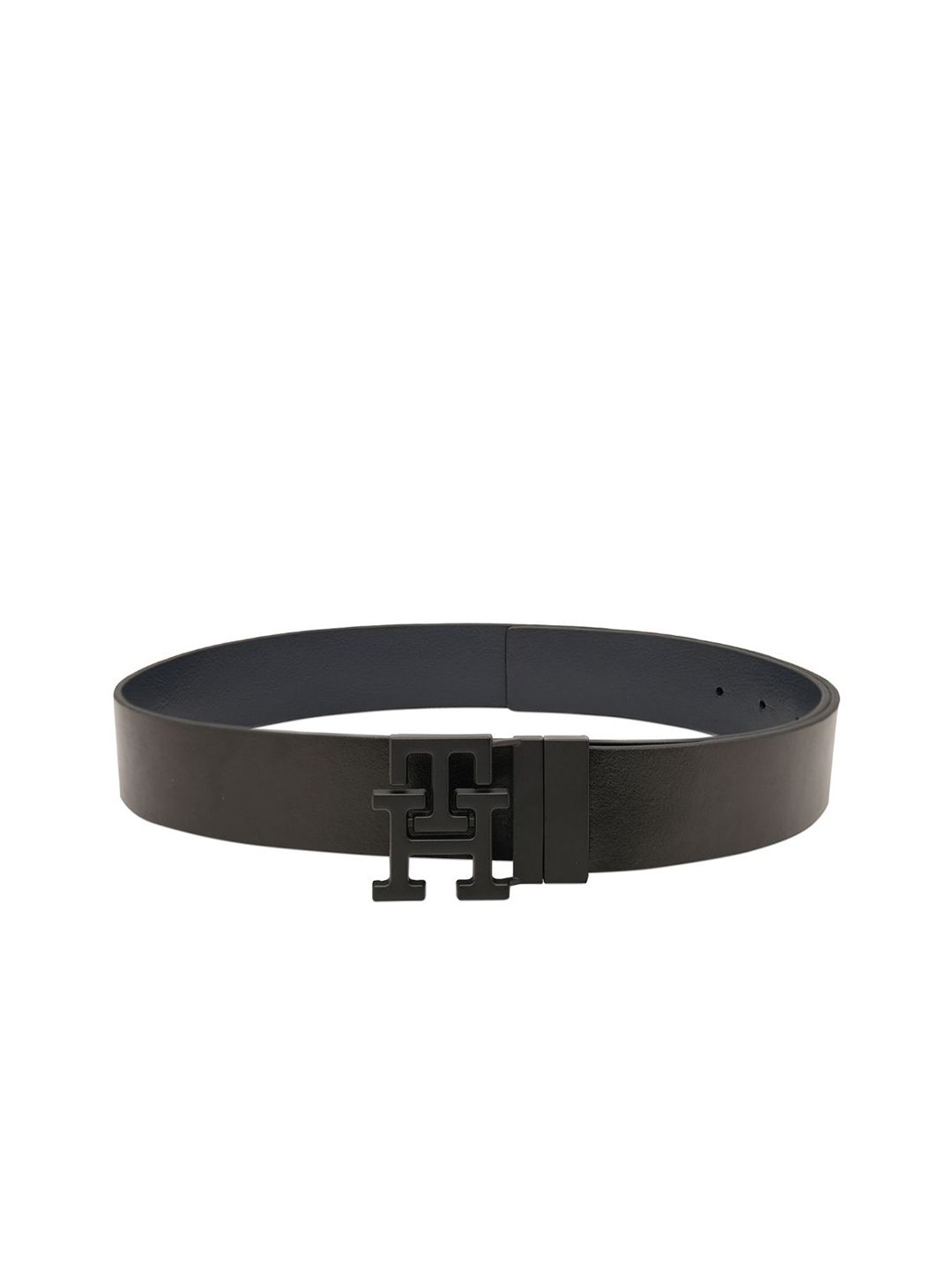 Tommy Hilfiger Pursat Men Printed Leather Reversible Belt with Push Pin Closure-picture-34