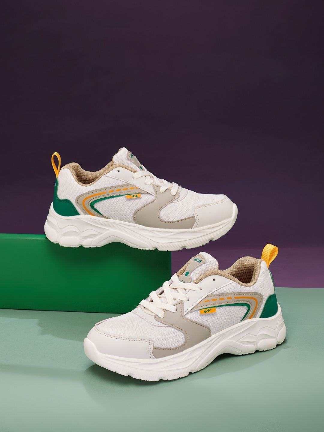 Campus Unisex Kids Colourblocked EVA Sneakers-picture-28